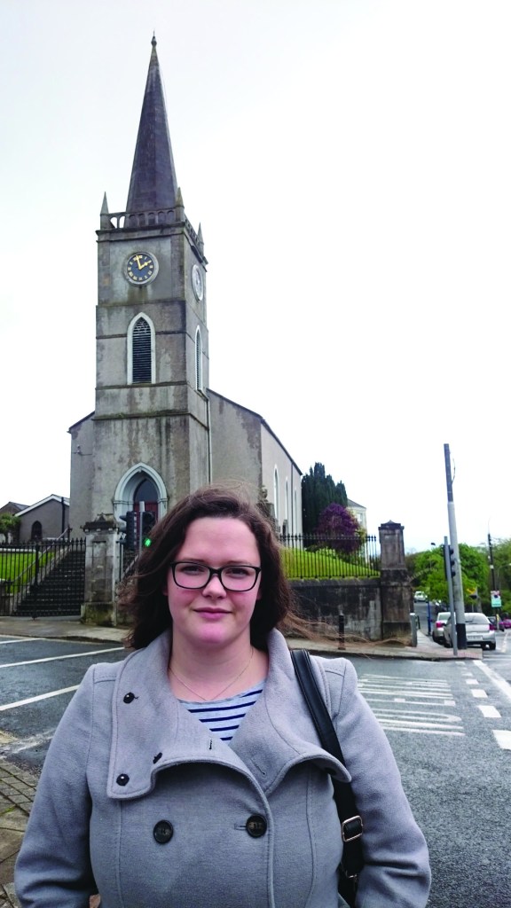 Sandrine Le Cocguen from Carhaix prepares to leave Carrickmacross Photo:  © Michael Fisher