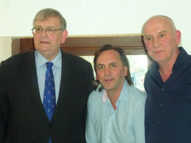 Michael, John and Hugh Fisher Photo:  © Evelyn Fisher