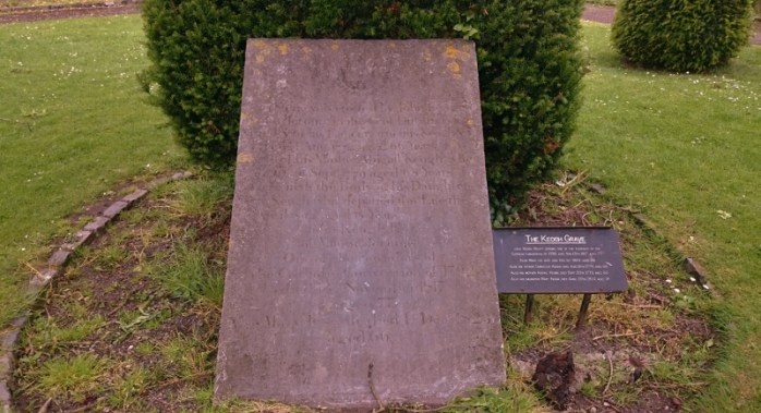 The Keogh Grave, St Kevin's Park Photo:  © Michael Fisher