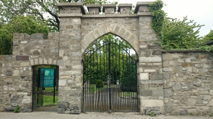 Entrance to St Kevin's Park, Dublin Photo:  © Michael Fisher 