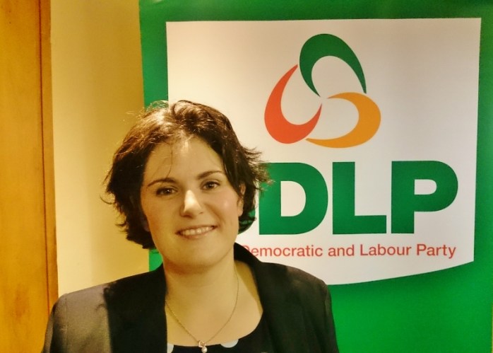 Councillor Claire Hanna at the SDLP Assembly selection meeting in South Belfast Photo: © Michael Fisher