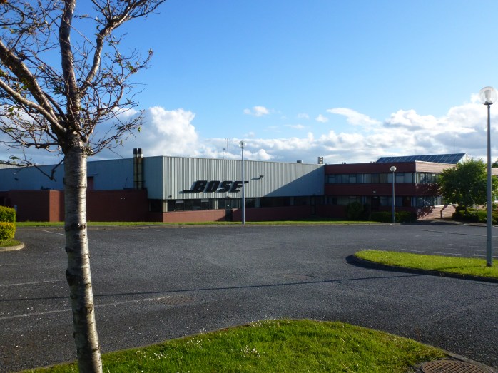 Empty Car Park at Former Bose Plant, Carrickmacross  Photo:  © Michael Fisher