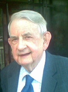 The late Desmond Fisher, former London Editor, The Irish Press  Photo:  © Michael Fisher  