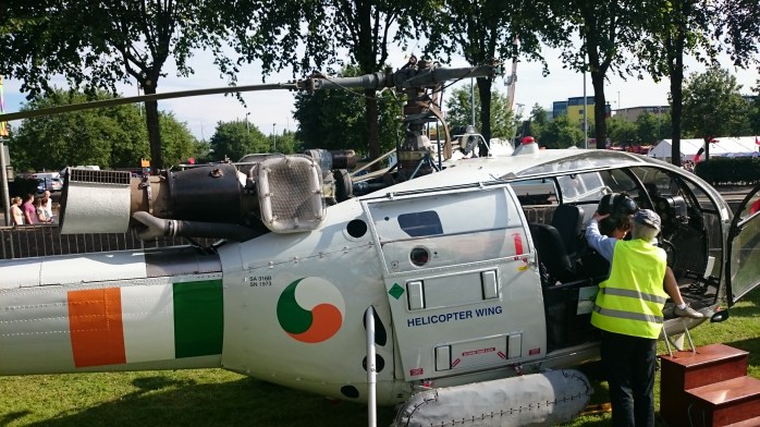 Former Irish Air Corps Alouette III Helicopter owned by the Ulster Aviation Society   Photo:  © Michael Fisher